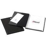 REXEL R10015BK SLIMVIEW DISPLAY BOOK A4 24 POCKET BLACK