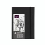 DERWENT R31300F ACADEMY HARDCOVER VISUAL ART DIARY PORTRAIT 128 PAGES A5