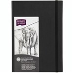 DERWENT R31305F ACADEMY HARDCOVER VISUAL ART DIARY PORTRAIT 128 PAGES A4