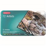 DERWENT R32087 COLOURED PENCILS ARTIST TIN 72