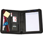 REXEL R90076 ATTACHE CASE WITH DROP HANDLE BLACK