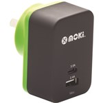MOKI TYPEC  USB WALL CHARGER 30 RAPIDCHARGE BLACK