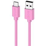 MOKI USBA TO USBC SYNCHARGE CABLE 1M SOFT PINK