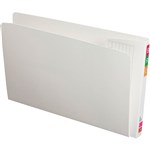 AVERY 165720 FULLVUE FILE 30MM GUSSETT WHITE LATERAL FILES PLAIN BX100