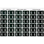 AVERY 43307 LABEL LETTER G 25X38MM DARK GREEN 180PK