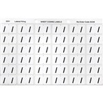 AVERY 43328 LABEL SIDE TAB  COLOUR CODE 25 X 38MM WHITE PACK 180