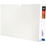AVERY 43949 LATERAL EXTRA HEAVY WEIGHT FOOLSCAP WALLET WHITE PK20