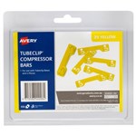 AVERY 44008Y TUBECLIP COMPRESSOR BAR YELLOW PK25