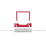 AVERY 44009R TUBECLIP FILE FASTENERS RED PK100