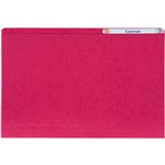 AVERY 81512 MANILLA FOLDER STANDARD CUT FOOLSCAP RED BX100