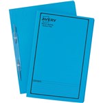 AVERY 85204 SPIRAL SPRING ACTION FILE HEAVYWEIGHT FOOLSCAP BLUE PRINTED BLACK