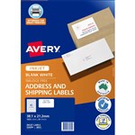 AVERY 936084 J8651 ADDRESS LABELS INKJET 65UP WHITE PACK 25