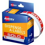 AVERY 937253 LABEL DMR1964SO 19X64MM SOLD TO BX125