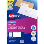 AVERY 952000 L716020 LASER LABEL 21SHT 635X381MM WHITE PK20SHTS