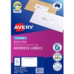 AVERY 959001 L7160 LASER LABEL 21SHT 635X381MM WHITE PK100SHTS