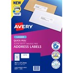 AVERY 959012 L765125 LASER LABEL 65SHT 381X212MM WHITE PK25SHTS