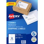 AVERY 959031 L7173 LASER LABEL 10SHT 991X57MM WHITE PK100SHTS