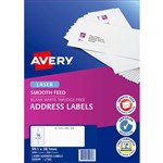 AVERY 959089 L7163250 QUICK PEEL LASER LABEL 14SHT 991X381MM WHITE BX250SHTS