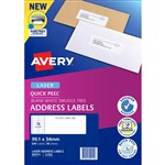 AVERY 959111 L7162 QUICK PEEL ADDRESS LABEL LASER 16UP WHITE PACK 40