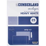 CUMBERLAND ENVELOPE 913333 B4 353X250MM POCKET PEEL N SEAL WHITE PK25