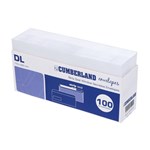 CUMBERLAND 903356 DL 110X220MM WALLET WINDOWFACE SECRETIVE PEEL N SEAL WHITE BX100