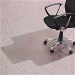 ANCHORMAT HEAVYWEIGHT KEYHOLE SECRETARY CARPET CHAIRMAT 1150 X 1350MM