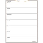 ATAGLANCE AW503028 WALLMATES WEEKLY PLANNER 450 X 600MM