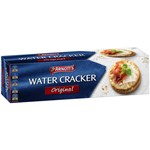 ARNOTTS WATER CRACKER ORIGINAL 125GM