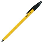 BIC 10141 CRISTAL BALLPOINT PEN FINE BLACK BX12