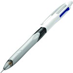 BIC 942104 4 COLOUR 31 RETRACTABLE BALLPOINT PEN AND PENCIL