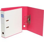 BANTEX BADLAEZWPK DUET LEVER ARCH FILE PP A4 WHITE AND PINK