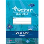WRITER SCRAPBOOK 70GSM 72 PAGE 330 X 240MM BLUE