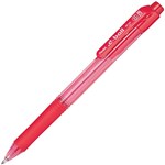 PENTEL BK130B EBALL RETRACTABLE BALLPOINT PEN RED