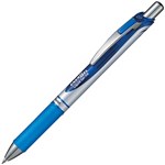 PENTEL BL77C ENERGEL DELUXE RETRACTABLE ROLLERBALL PEN 07MM BLUE