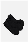 BLACK INVISIBLE NO SHOW SOCK 3PK 610 SHIPS FROM SYDNEY 