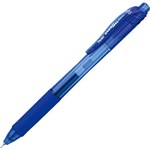 PENTEL BLN105 ENERGELX RETRACTABLE ROLLERBALL LIQUID GEL INK PEN FINE 05MM BLUE