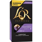 L OR 4028215 ESPRESSO COFFEE PODS LUNGO PROFONDO BOX 10