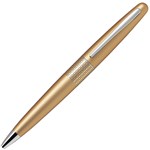 PILOT MR1 BALLPOINT PEN GOLD BARREL MEDIUM BLACK