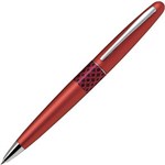PILOT MR3 BALLPOINT PEN WAVE METALLIC RED BARREL MEDIUM BLACK