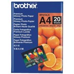 BROTHER BP61GLA GLOSSY PAPER A4 190GSM WHITE PK20SHTS