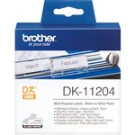 BROTHER DK11204 ADDRESS LABEL 17X54MM ROLL 400 WHITE