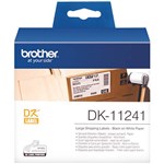 BROTHER DK11241 SHIPPING LABEL 102X152MM ROLL 200 WHITE