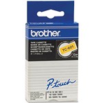 BROTHER TC601 PTOUCH TAPE 12MM BLACK ON YELLOW