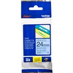 BROTHER TZE551 LAMINATED LABELLING TAPE 24MM BLACK ON BLUE