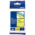 BROTHER TZE631 PTOUCH TAPE 12MM X 8MTR BLACK ON YELLOW LAMINATED