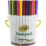 CRAYOLA 58 8240 CLASSIC WASHABLE MARKERS DESKPACK SUPER TIPS PACK 40