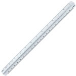 LINEX 097700 COLLEGE TRIANGULAR SCALE RULE 30CM NO 321