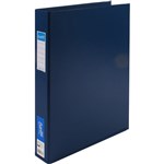 BANTEX 1267301 DELUXE BINDER PVC WITH SPINE LABEL POCKET A3 PORTRAIT 38MM 3D BLUE