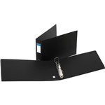 BANTEX 1468210 DELUXE BINDER WITH SPINE LABEL POCKET A3 65MM 2D LANDSCAPE BLACK