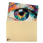 QUILL KRAFT FOLIO WITH FLAP A2